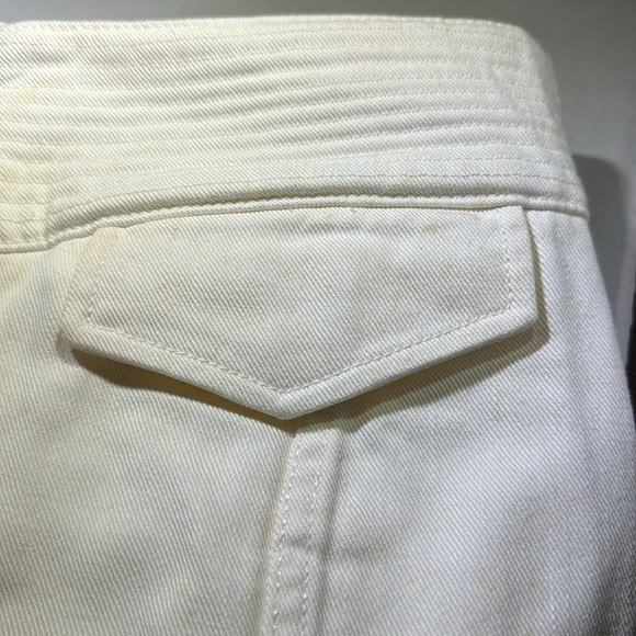 GUCCI White Denim Skirt - Size 44 EU (US 8) - Picture 6 of 11